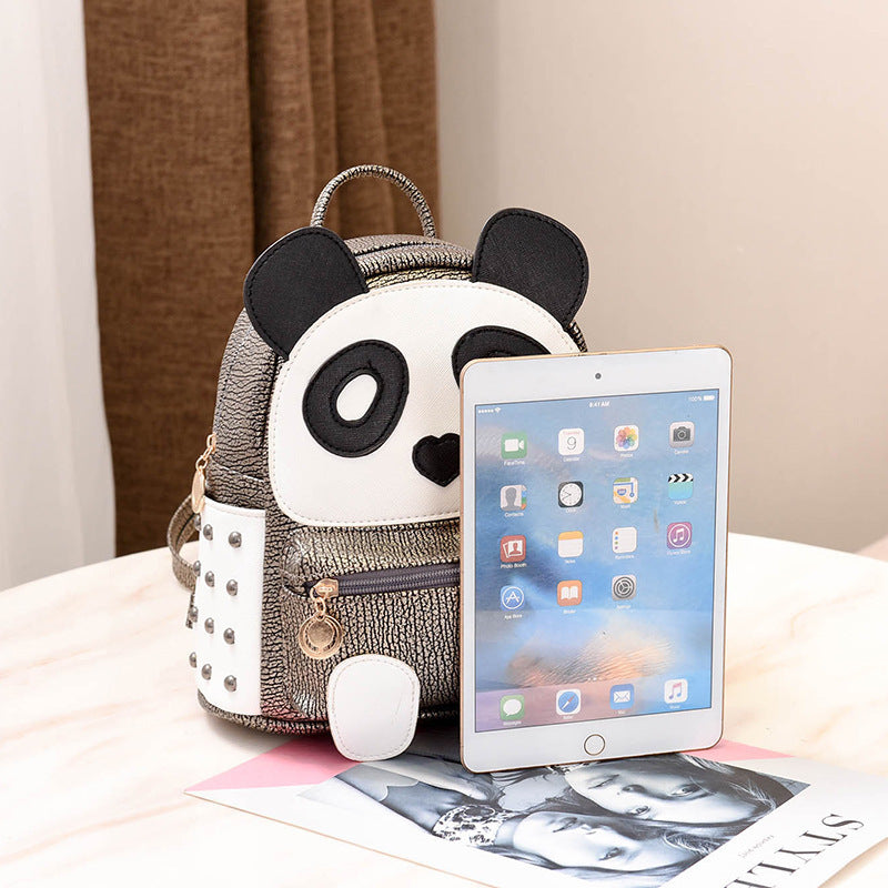 Cute Cartoon Panda Backpack for Kids – Lightweight & Adorable