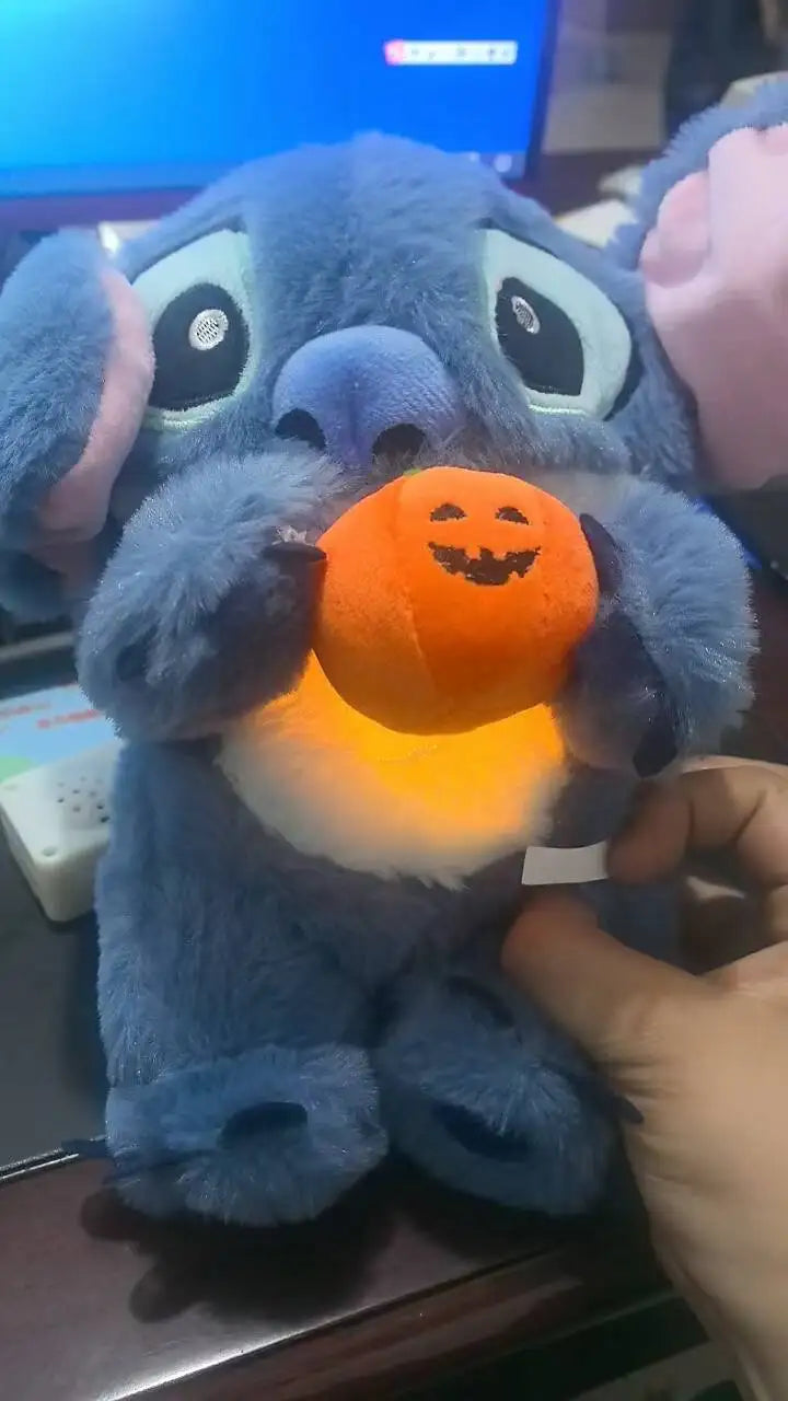 Stitch Soothing Plush Toy – Musical Light-Up Breathing Sleep Companion for Babies & Kids