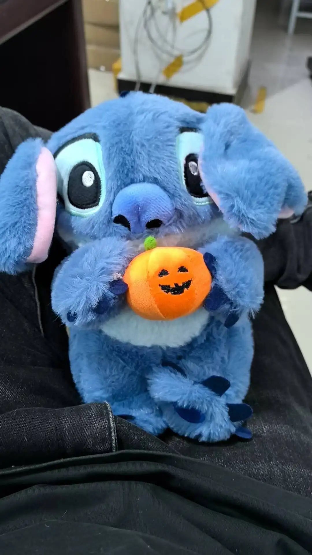 Stitch Soothing Plush Toy – Musical Light-Up Breathing Sleep Companion for Babies & Kids