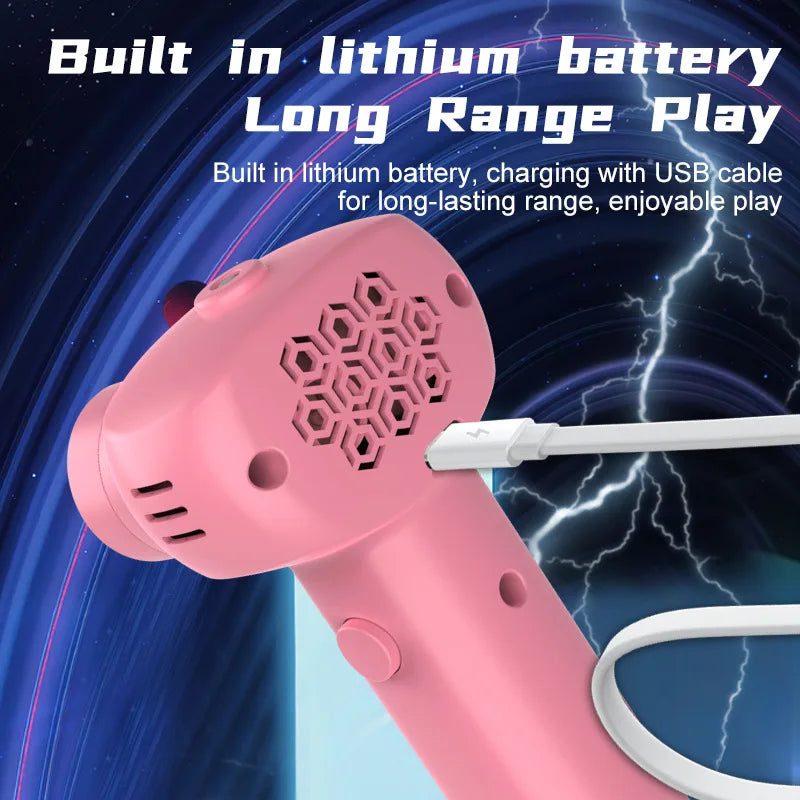 Glow-in-the-Dark String Launcher Toy – Handheld Stress Relief for Kids & Party Fun