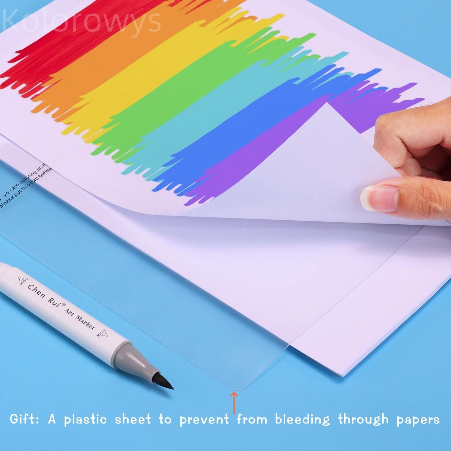 Alcohol Markers Set (48–168 Colors) – Dual Tip Brush & Chisel for Sketching & Coloring