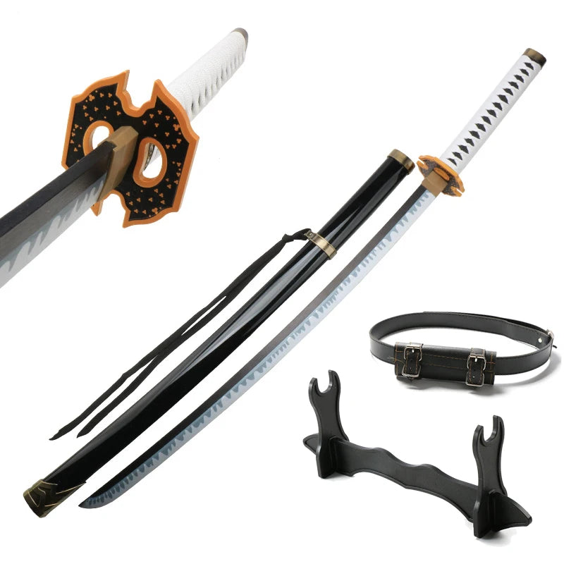 Vergil Yamato Wooden Katana – Devil May Cry Cosplay Sword with Belt & Stand