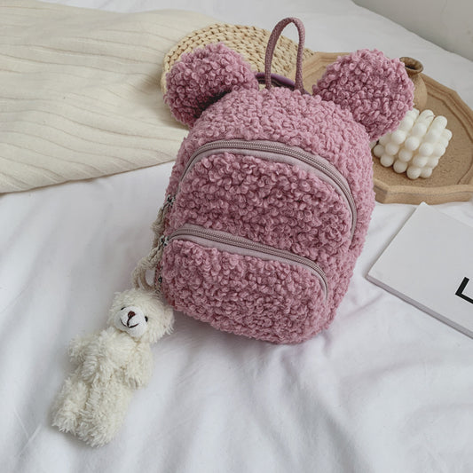 Wild travel cartoon school bag - cute student backpack