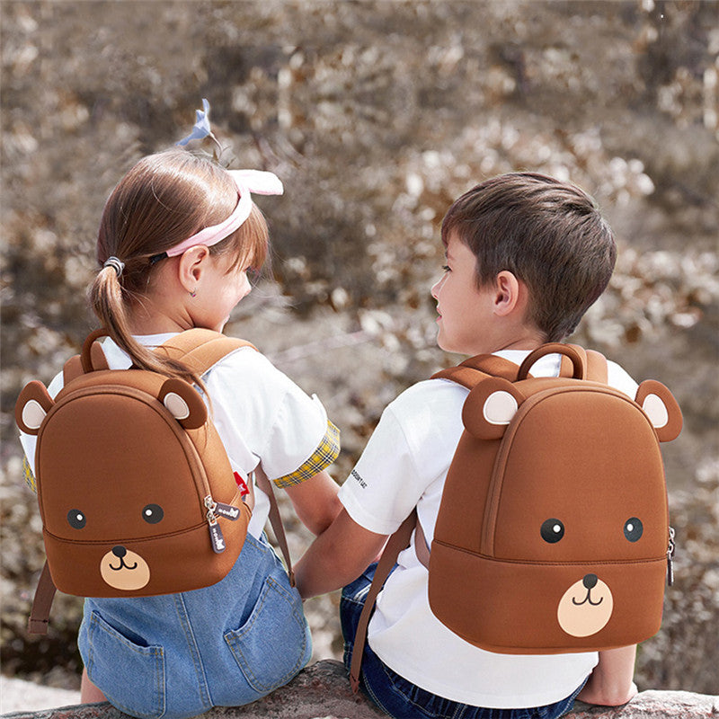 Ergonomic Waterproof School Backpack for Kids – Lightweight & Spacious Book Bag for Boys and Girls