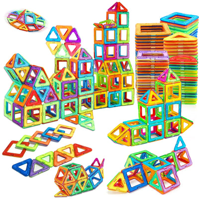 “Magnetic Building Blocks – STEM Construction Toy for Kids”